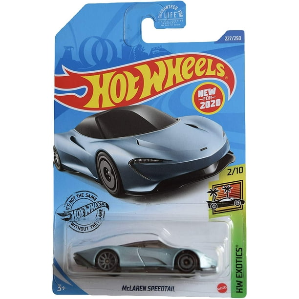 2020 Hot Wheels HW EXOTICS 2//10 Mclaren Speedtail 227//250